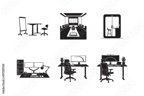 Professional Creative Studio Workstation with Dual Monitors and Audio Gear.