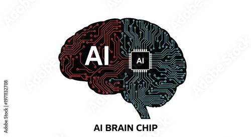 Artificial Intelligence Brain Chip Technology.