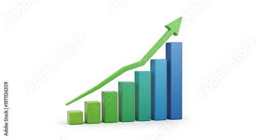 Free Download business graph on white background - GFXLoad