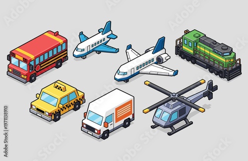 Isometric Urban Transport