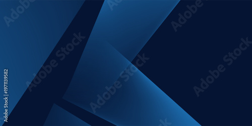 PrintBlack dark navy blue silver abstract pattern background. Geometric shape. Line triangle angle fold polygon diamond 3D. Color gradient ombre.