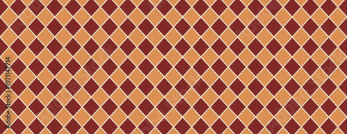 Geometric diamond pattern design background vector