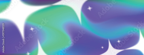 Vibrant abstract gradient background vector