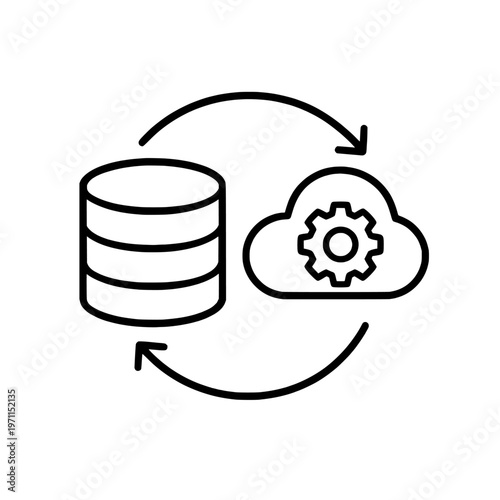 Empty space on transparent background silhouette