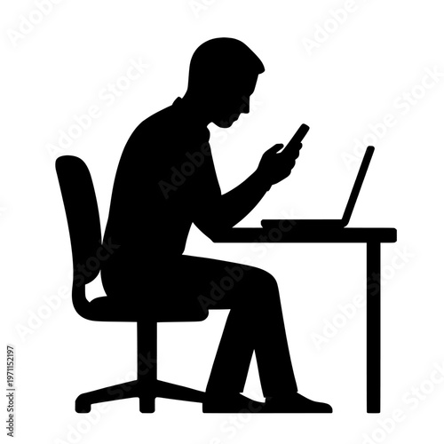 Empty space with nothing on transparent background silhouette