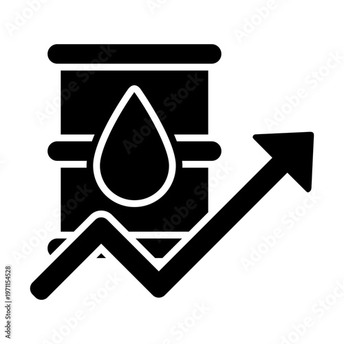 Oil icon vector. Fuel Illustration sign. Petroleum symbol. petrol logo. 