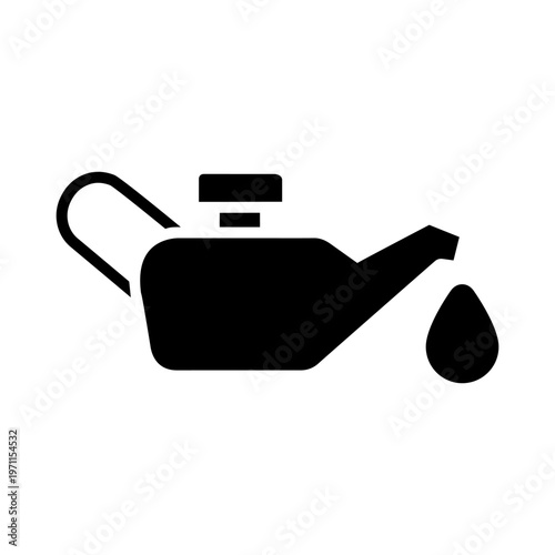 Oil icon vector. Fuel Illustration sign. Petroleum symbol. petrol logo. 