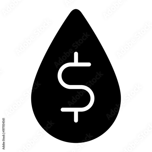 Oil icon vector. Fuel Illustration sign. Petroleum symbol. petrol logo. 