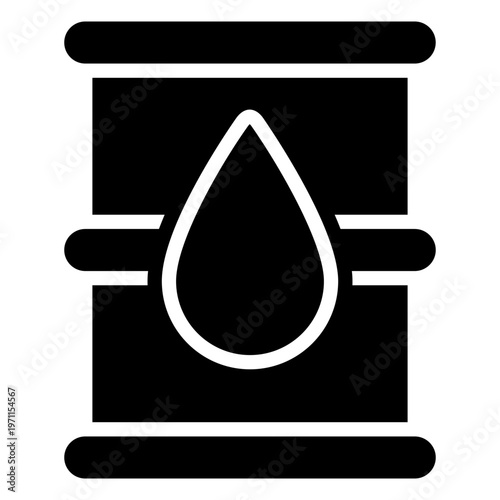 Oil icon vector. Fuel Illustration sign. Petroleum symbol. petrol logo. 