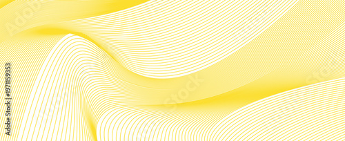 Premium background design with diagonal yellow line pattern. Vector horizontal template for digital lux business banner, contemporary formal invitation, luxury voucher, prestigious gift certificate. 