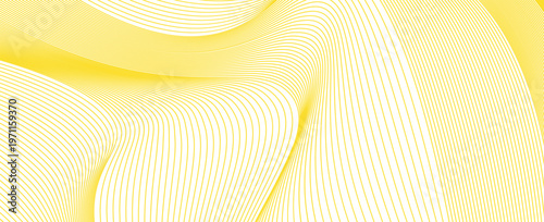 Premium background design with diagonal yellow line pattern. Vector horizontal template for digital lux business banner, contemporary formal invitation, luxury voucher, prestigious gift certificate. 