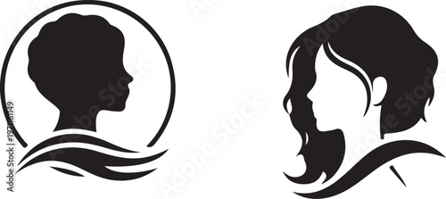 Silhouette of person drinking coffee with steam rising in minimalist setting