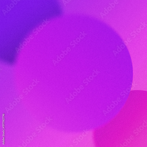 Abstract Geometric Circle Shapes Grainy Gradient Background JPEG Illustration Soft Overlapping Orbs Warm Tones Artistic Design