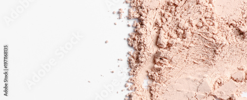 Photos The texture of red cosmetic clay