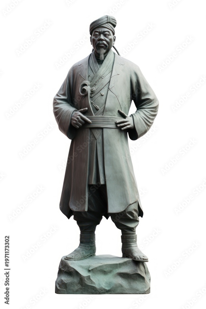 Fototapeta premium Statue sculpture figurine adult.