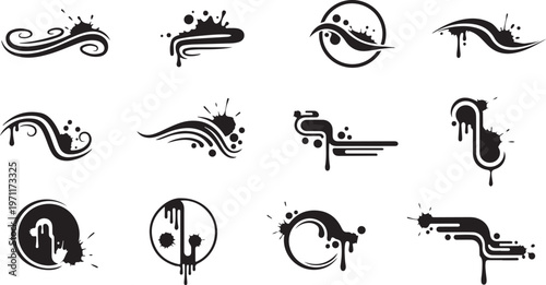 Silhouette of person drinking coffee from mug in profile view