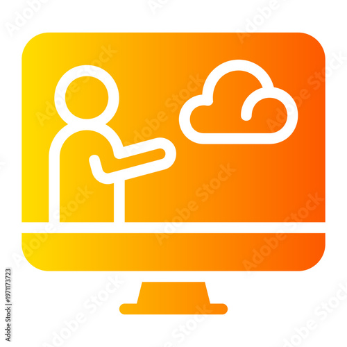 forecast gradient icon