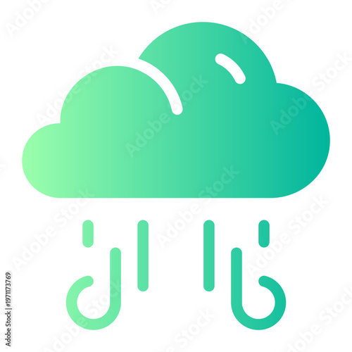 microburst gradient icon