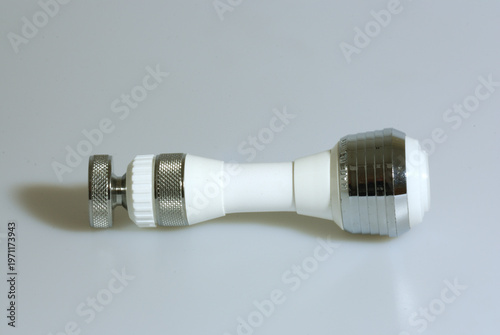 Tap aerator, faucet aerator. Mischdüse für Wasserhahn.