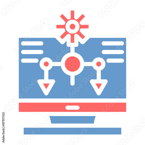 Algorithm Vector Icon