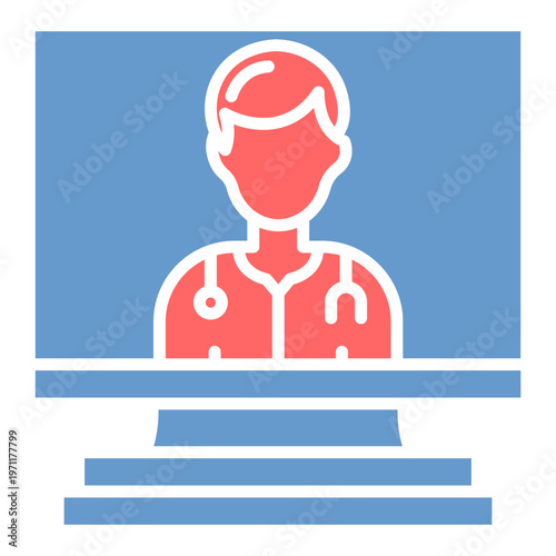 Telemedicine Vector Icon