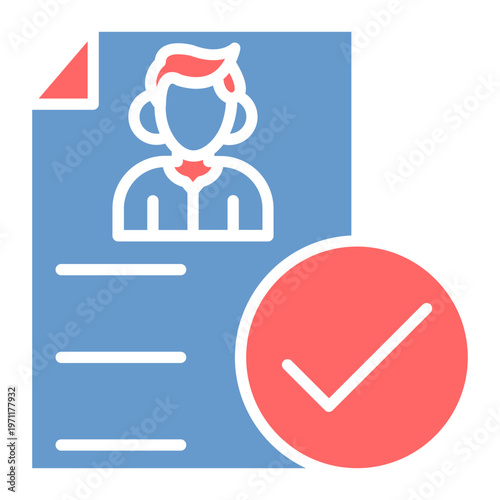 Resume Vector Icon