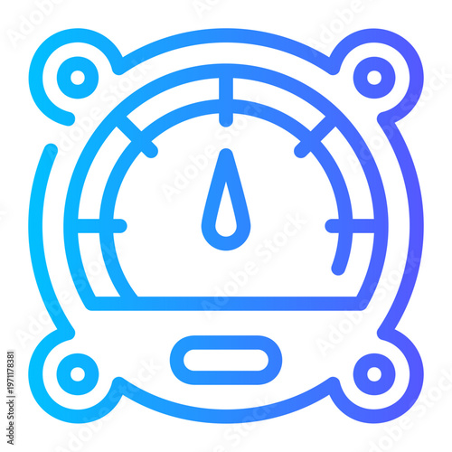 barometer gradient icon