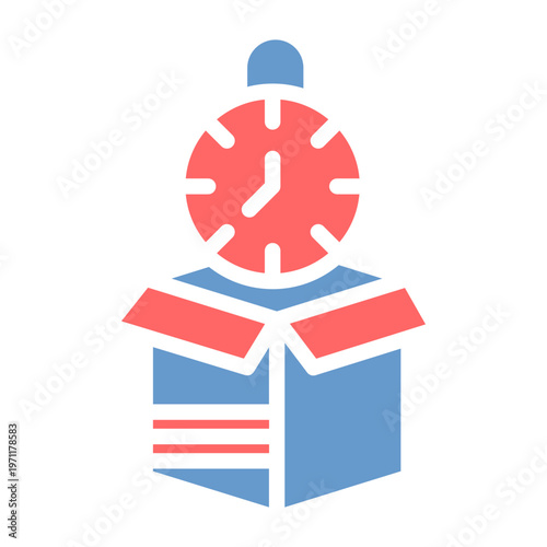 Timebox Vector Icon