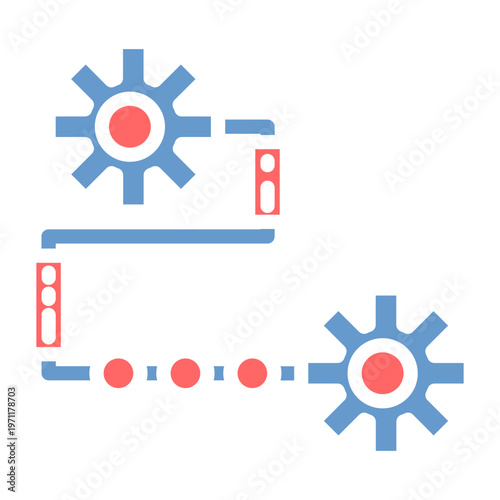 Workflow Vector Icon