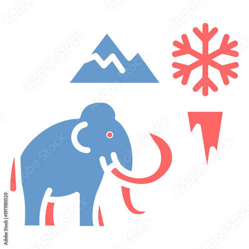 Ice Age Vector Icon