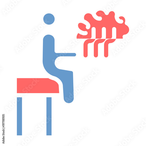 Steam Room Vector Icon
