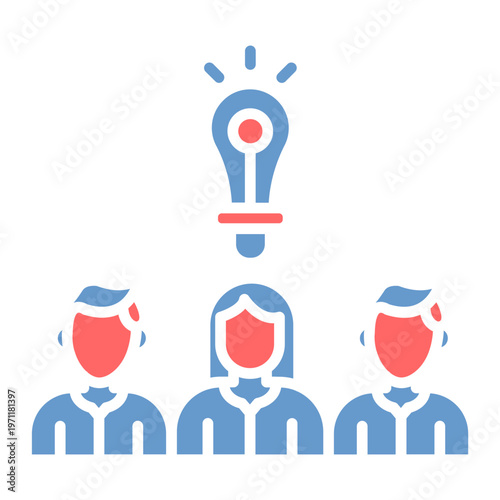 Creative Team Vector Icon