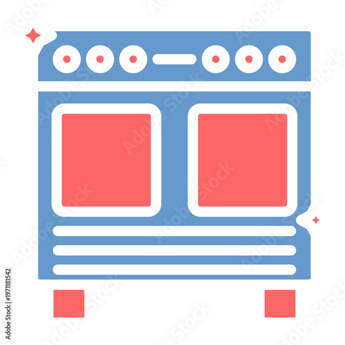 Stove Cleaner Vector Icon
