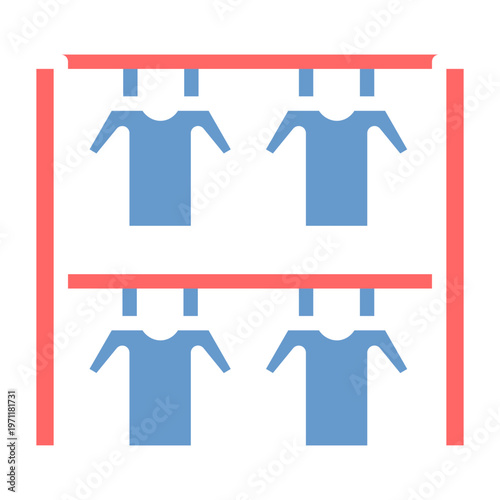 Drying Rack Vector Icon