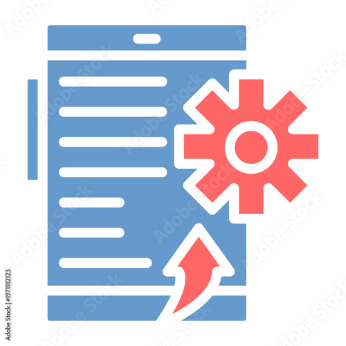 Mobile Optimization Vector Icon