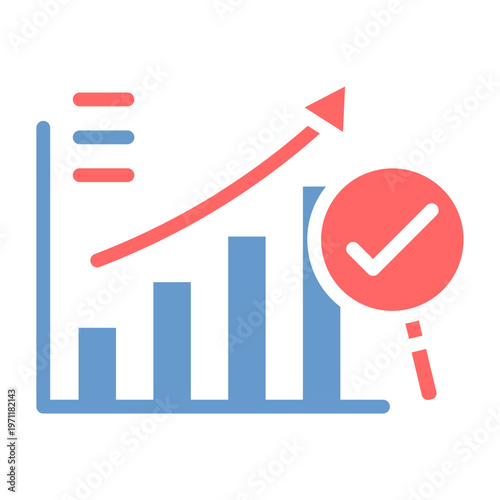 Predictive Analytics Vector Icon