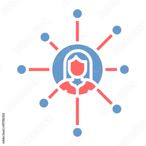 Networking Vector Icon