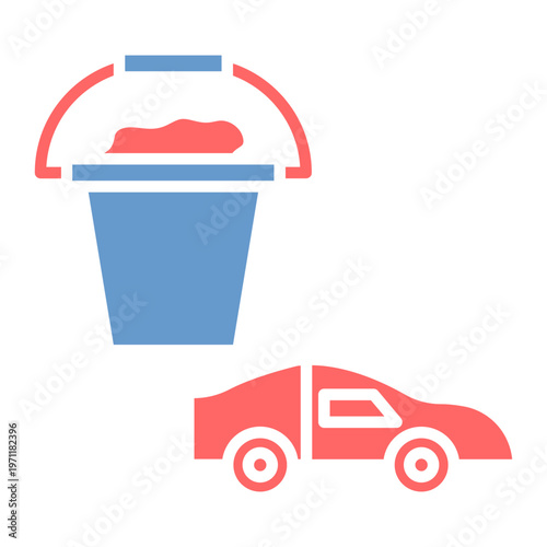Pail Vector Icon