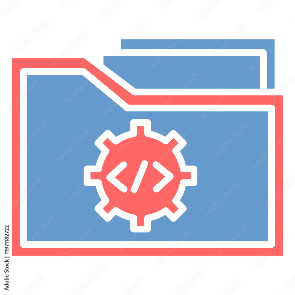 Fototapeta premium Package Manager Vector Icon