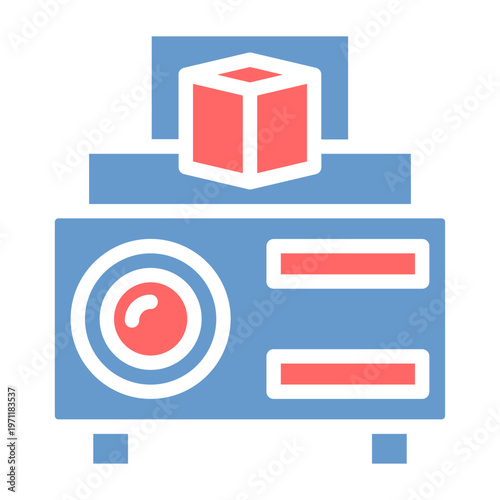 3D Projector Vector Icon