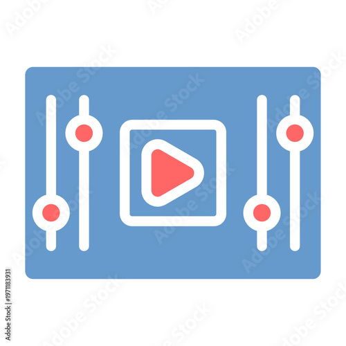 Movie Trailer Vector Icon