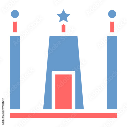 Red Carpet Vector Icon