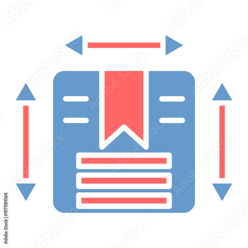 Dimension Vector Icon