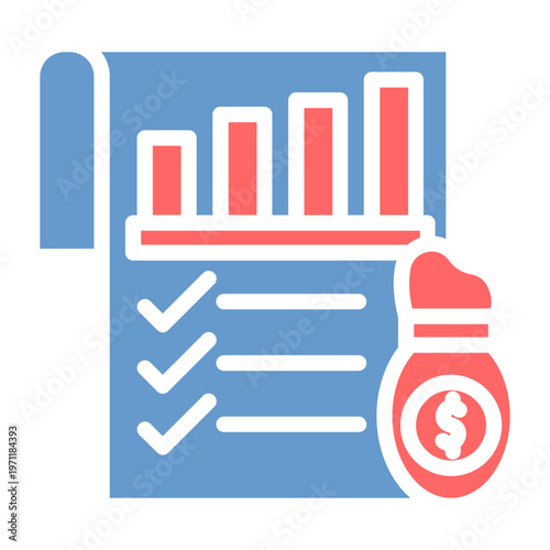Budget Planning Vector Icon