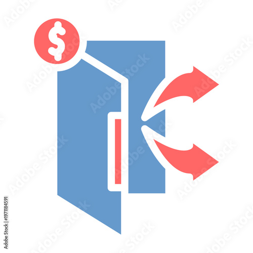 Exit Strategy Vector Icon