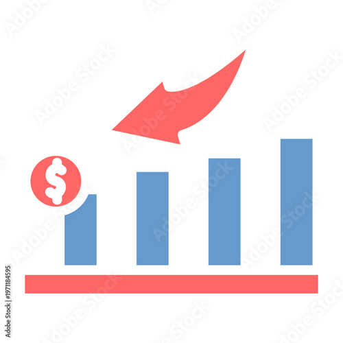 Cost Reduction Vector Icon