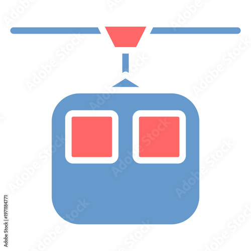 Cable Car Vector Icon