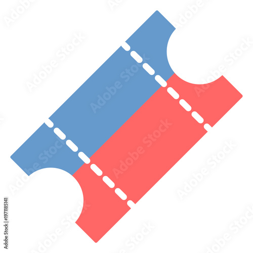 Ticket Vector Icon