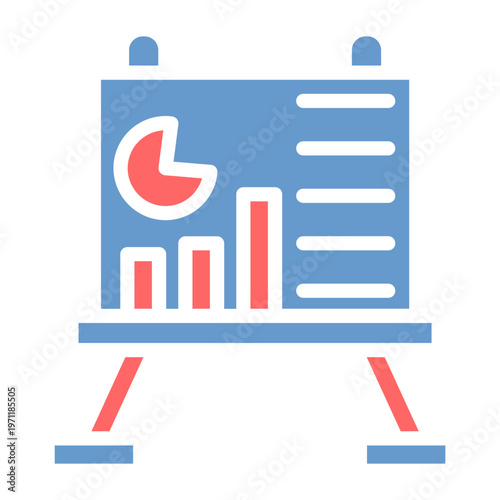 Presentation Slides Vector Icon
