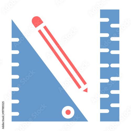 Protractor Vector Icon